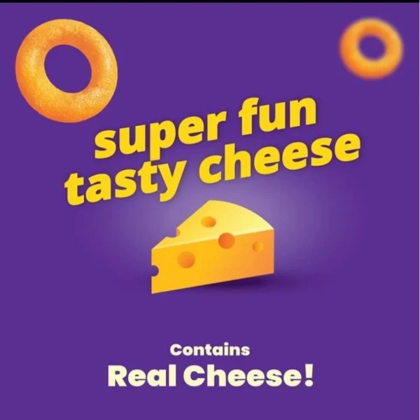 Oriental Super Ring Cheese Snacks 60g
