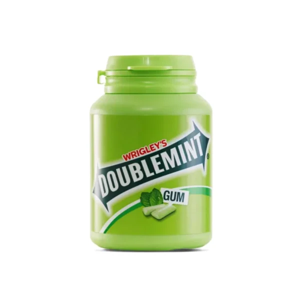 WRIGLEY S DOUBLEMINT BOTTLE CHEWING GUM 40 PELLETS