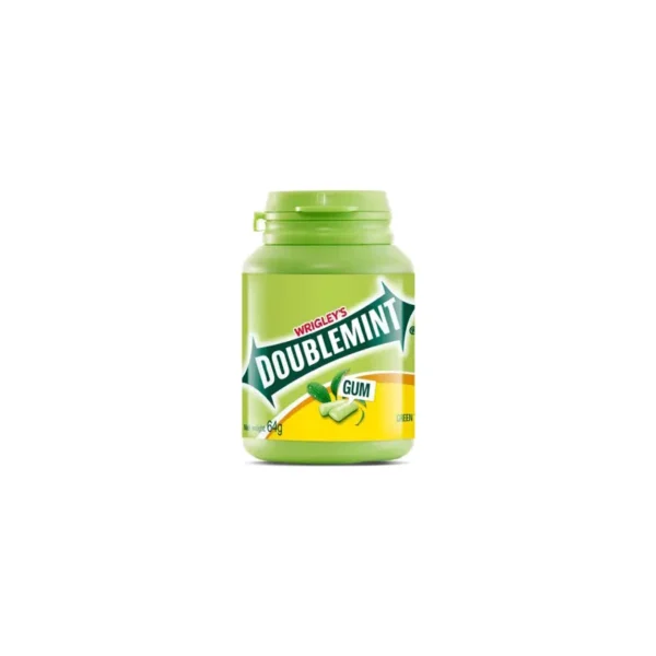 WRIGLEY S DOUBLEMINT BOTTLE CHEWING GUM 40 PELLETS