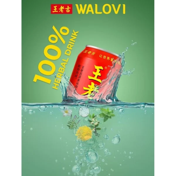 Walovi Herbal Tea 310ml x 24 Cans